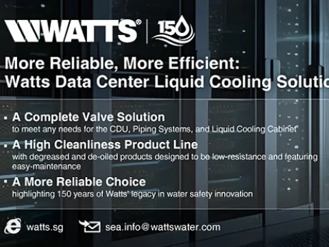 Watts Data Center Liquid Cooling Solutions