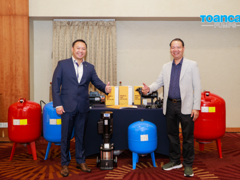 TOAN CAU PUMPS AND REFLEX GROUP INTRODUCE NEMA EXPANSION TANK SOLUTIONS FOR THE VIETNAMESE MARKET