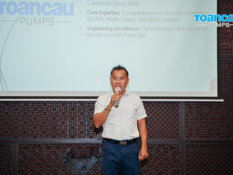 TOAN CAU PUMPS AND REFLEX GROUP INTRODUCE NEMA EXPANSION TANK SOLUTIONS FOR THE VIETNAMESE MARKET