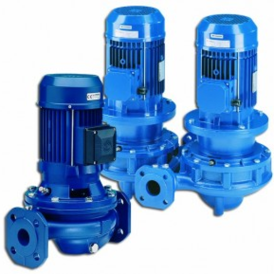GFC Cast iron in-line single and twin pumps
