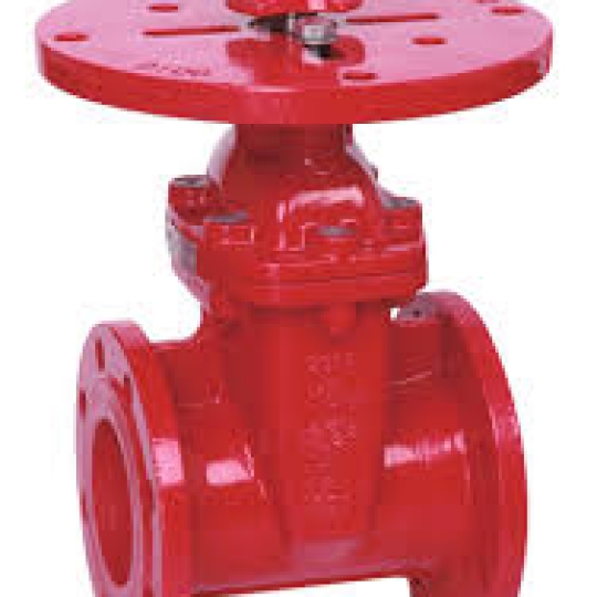 BS Flanged Resilient NRS Gate Valve,with Post Flange (Z45XC-2)