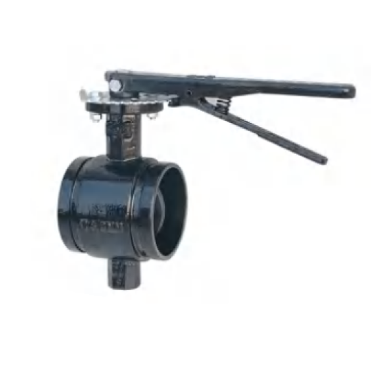 BS EN 593 Grooved Butterfly Valve Lever Operated (D81X4)