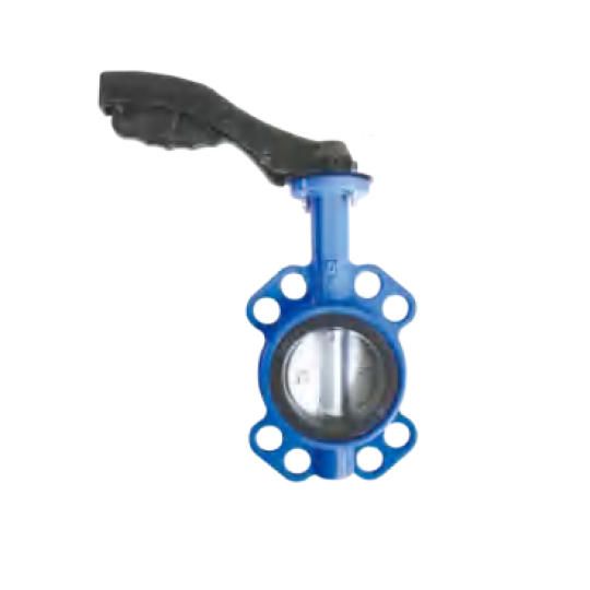 BS EN 593 Universal Wafer Butterfly Valve (Aluminum Lever) (D71XK6)
