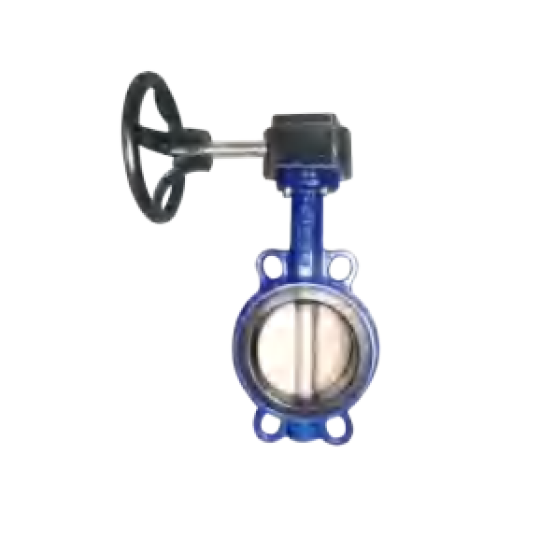 BS EN 593 Universal Wafer Butterfly Valve Gear Operated (D371XK)