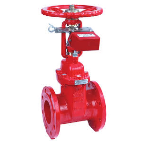BS Flanged Resilient OS&Y Gate Valve, with Tamper Switch (XZ41X-1)
