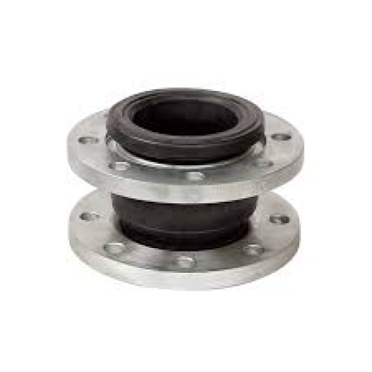BS Flexible Rubber Joint Single Sphere Galvanized Carbon Steel Flange Connection (XTQ1RF)