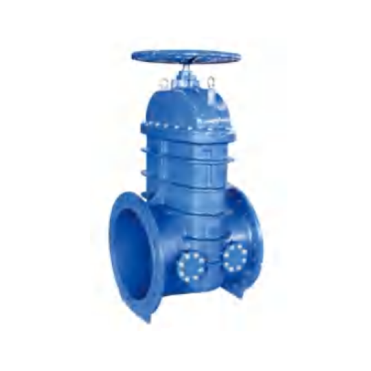 BS Flanged Resilient NRS Gate Valve with Bypass outlet (Z45XL)