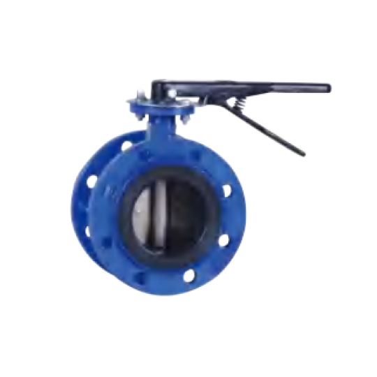 BS Flanged Resilient Butterfly Valve Lever Operated (D41X4)