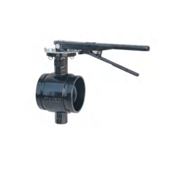 BS EN 593 Grooved Butterfly Valve Lever Operated (D81X4)