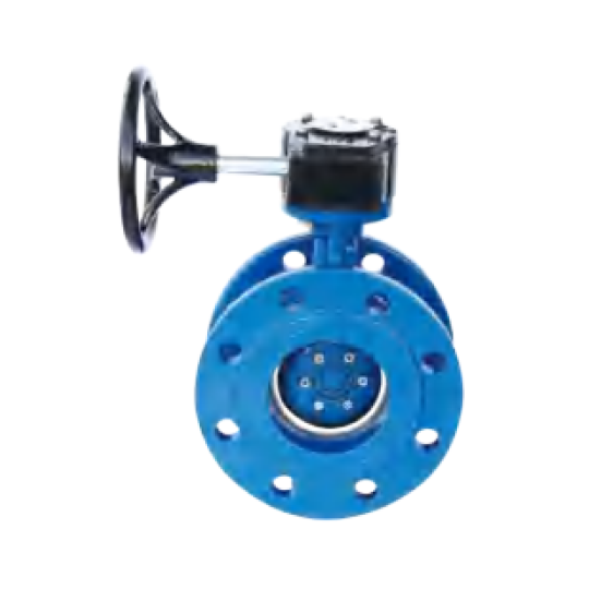 BS Double Eccentric Flanged Butterfly Valve (D342X)