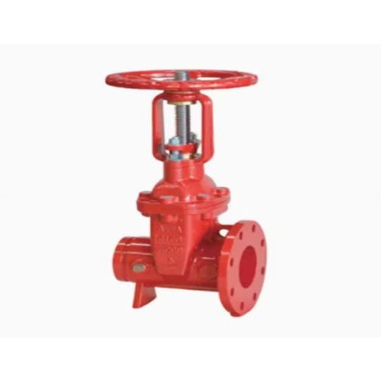 BS Flanged x Grooved Resilient OS&Y Gate Valve (XZ51X)